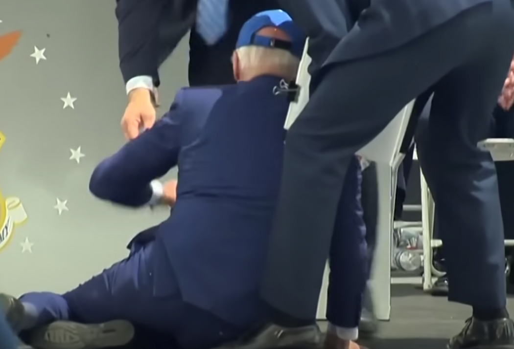 Biden Stumbles Off Stage Again After Rambling Trump Attack at Maryland Gala — And Yes, There's Video