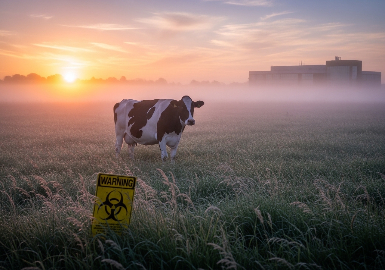 Cow Tests Positive For Bird Flu: Lab Leak Suspected