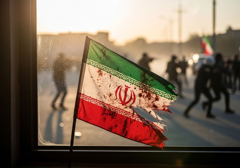 Iran Seeks Talks While Streets Erupt in Chaos