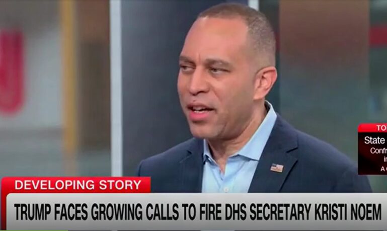 Jeffries Slams ICE, Risks Security Over Woke Agenda