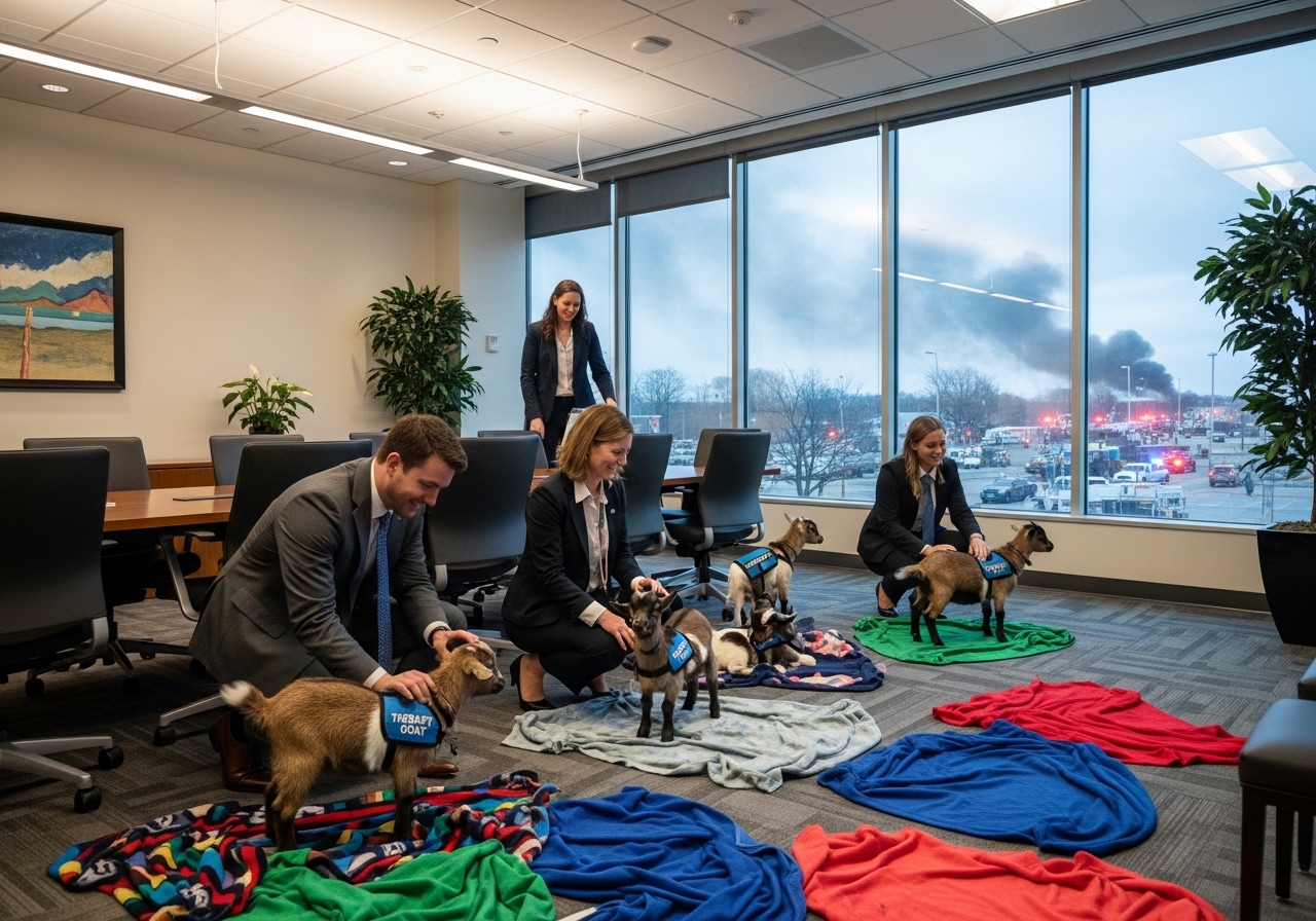 Minneapolis Chaos: City Officials Turn to Goats